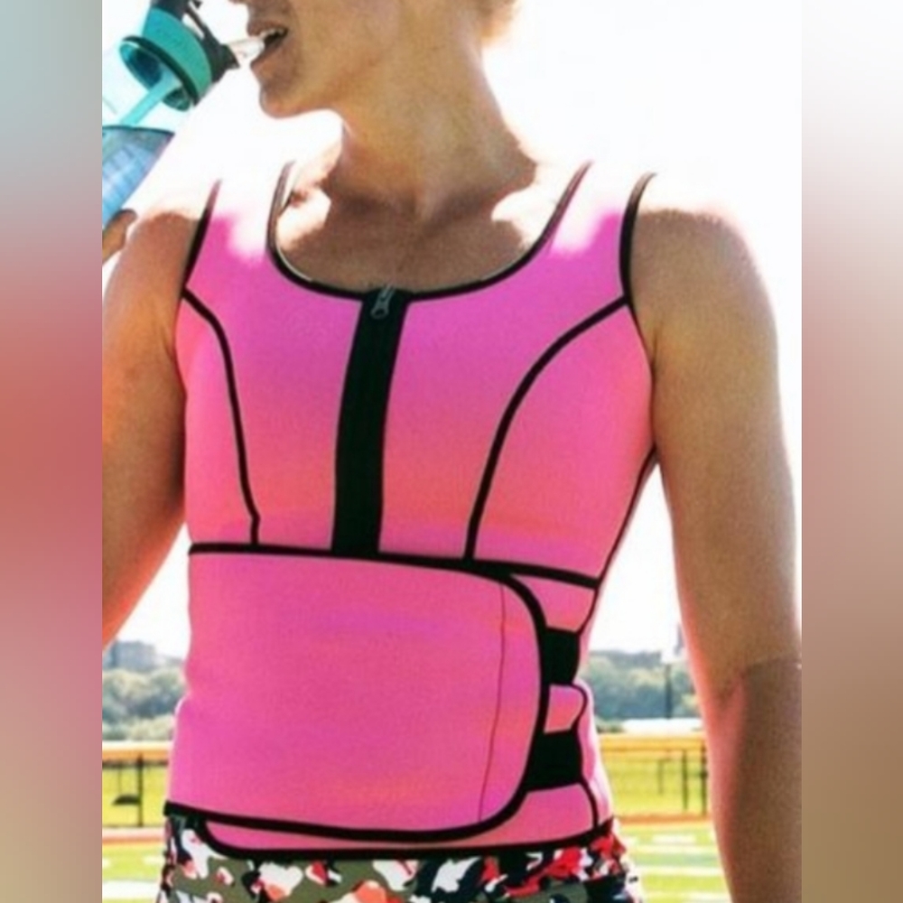 New Perfect Sculpt Sweat Vest Waist Trainer Neoprene - Picture 3 of 8